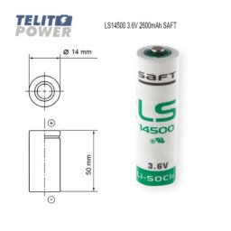 Saft litijum AA 3.6V 2600mAh LS14500 ( 0027 )