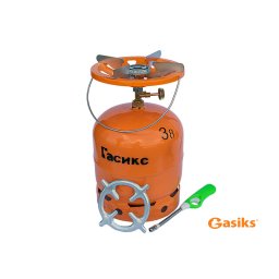 Komplet plinska boca od 3 kg + upaljač i rešetka
