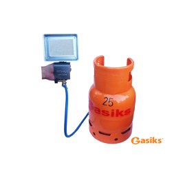 Komplet plinska boca od 5 kg sa grejalicom od 1,5 kW + crevo i prilključci