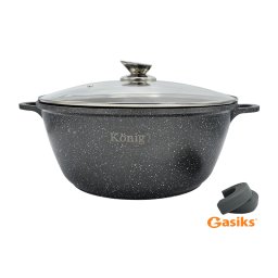 Granitna šerpa 32 cm - siva