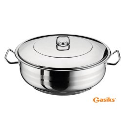 Šerpa od nerđajućeg čelika 50x20 cm 36,9l