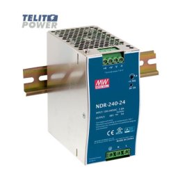 MeanWell 240W Industrijsko napajanje na DIN šini NDR-240-24 ( 2489 )