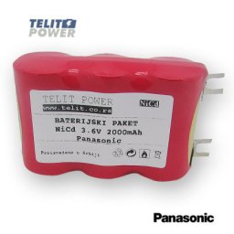 TelitPower baterija NiCd 3.6V 2000mAh Panasonic za usisivač ( P-0215 )