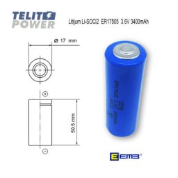 EEMB litijum 3.6V 3400mAh ER17505 ( 1707 )