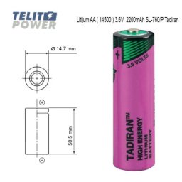 Tadiran litijum AA veličina 3.6V 2200mAh SL-760 ( 2883 )