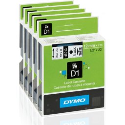 DYMO traka D1 9mm x 7m, crvena na belom