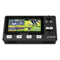 L2 PLUS Multi-camera Video Mixer Switcher with 5.5" LCD Touch Screen PTZ Control Chroma Key USB3.0