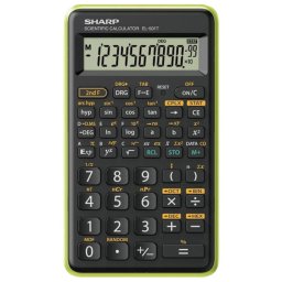 Kalkulator tehnički 10+2mesta 146 funkcija Sharp EL-501TB-GR crno zeleni