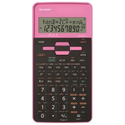 Kalkulator tehnički 10mesta 273 funkcije Sharp EL-531THB-PK crno roze blister