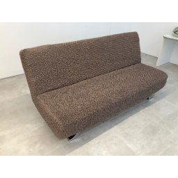 Sharp Fit elastična presvlaka za dvosed bez rukohvata braon ( ART005728 )