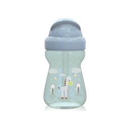 Mini sportska flasica sa slamcicom 6+ animals mint green ( 10200740004 )