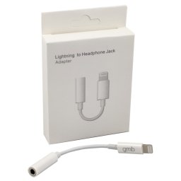 Audio adapter iPhone 8 pin na 3.5 mm stereo Gembird CCA-LM3.5F-01-BT