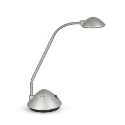 Stona lampa LED MAUL "arc" MAUL srebrna