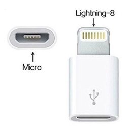 Adapter micro USB na iPhone 5, iPhone 6, lightning