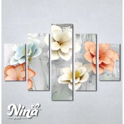 Slike na platnu Cvetovi u boji Nina403_5