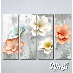 Slike na platnu Cvetovi u boji Nina403_4