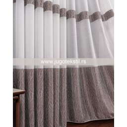Zavesa lanena 5003 Braon