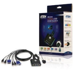 CS22U-AT ATEN 2-port USB KVM switch sa kablovima