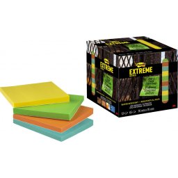 Post-it® Extreme Notes 76mmx76mm, 45 listova, pak.12 blokčića