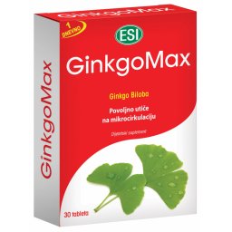 GINKGOMAX DUO PAKOVANJE 2X30 TABLETA