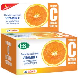 VITAMIN C tablete sa produženim delovanjem 30x1000mg