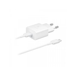SAMSUNG Kućni punjač, USB-C 15W + TipC kabl, beli EP-T1510-XWE