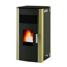 ALFA PLAM Peć Luca Drveni pelet 8.37 kW Krem Pozadi