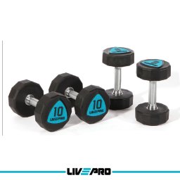 LivePro Bučice Urethan 2x14kg 12-stranične - LP8003