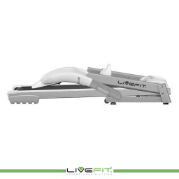 LiveFit Traka za trčanje sklopiva 1.5HP bela GTS2