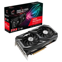 ASUS ROG Strix Radeon RX 6600 XT OC 8GB GDDR6 128-bit ROG-STRIX-RX6600XT-O8G-GAMING