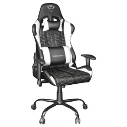 TRUST Gejmerska stolica GXT 708W (Crna/Bela)