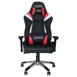 SPAWN gejmerska stolica HERO HR-BRW1F (Crna/Crvena) do 150 kg Eko koža
