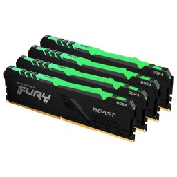 KINGSTON Beast RGB 128GB (4 x 32GB) DDR4 3600MHz CL18 - KF436C18BBAK4/128