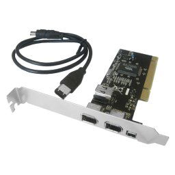 JAVTEC PCI kontroler 3xFireWire (IEEE 1394) PCI 3 x FireWire Niskoprofilna