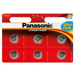 PANASONIC Lithium Power CR2016L Litijumska baterija CR2016 (Dugme) 6/1