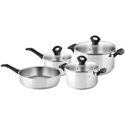LAMART Set lonaca LT1110 Nerđajući čelik Četiri 16cm/18cm/20cm/24cm 1.6l/3.2l/5.6l/2.4l