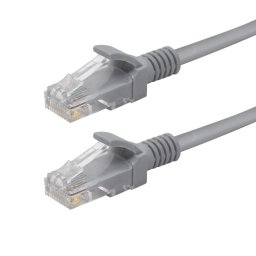 FAST ASIA Mrežni kabl 2m (Sivi) CAT.5e UTP RJ 45 Patch (Ravni) Licnasti