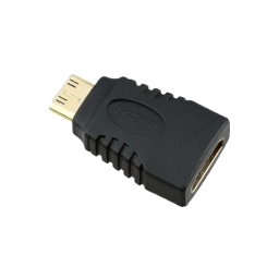 FAST ASIA HDMI adapter Mini HDMI m - HDMI ž (Crni) HDMI 1.0-1.3 (FullHD) HDMI C Mini - muški HDMI