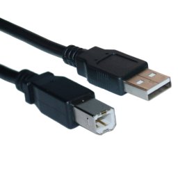 FAST ASIA USB Kabl A-B 5m (Crni) - LINKOM3 USB 2.0 - do 480 Mbps USB-A USB-B Okrugli