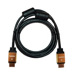 LINKOM HDMI kabl 2.0 4K 1.8m Pozlaćen (Crni) HDMI 2.0 (4K @60fps) HDMI A - muški HDMI A - muški Ok