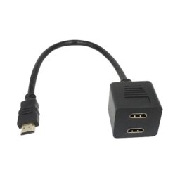 FAST ASIA HDMI spliter m/2ž (Crni)/1 - 33 HDMI 1.4 (4K @30fps) HDMI A - muški HDMI A - ženski Okru