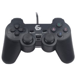 Joypad USB Gembird ThrillerShock analog crna