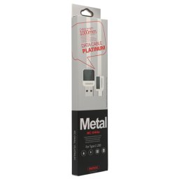 REMAX USB Tip-C kabl Platinum RC-044a 1m (Beli) - LINKOM389 USB 3.1 gen1 - do 5Gbps USB-A USB-C Pl
