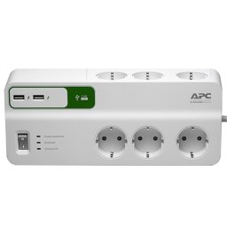 APC Essential SurgeArrest 6 outlets + USB charger - PM6U-GR 6 utičnica 1836 J
