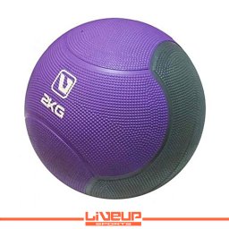 LiveUp Medicinka lopta 2 kg ljubičasta - LS3006F