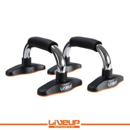 LiveUp Ručke za sklekove (sklekeri) hromirani - LS3162