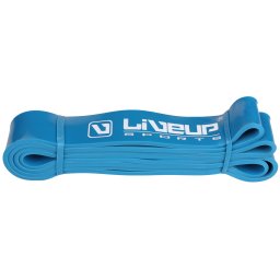 LiveUp Elastična traka za vežbanje (guma ekspander) L mali otpor 2080x21x4.5mm narandžasta - LS3650A