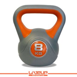 LiveUp Kettlebell (Rusko zvono) 8 kg plastični - LS2047