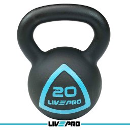 LivePro Kettlebell (Rusko zvono) od livenog gvožđa - 20 kg - LP8041