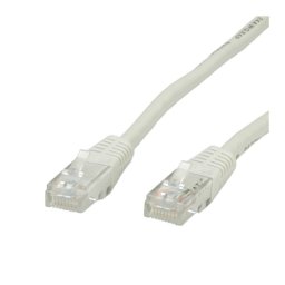 ROTRONIC Mrežni kabl 0.5m (Bela) - 30566 CAT.6 UTP RJ 45 Patch (Ravni) Licnasti